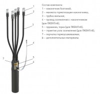Муфта кабельная концевая 3-4-5 ПКВ(Н)Тп 1 без брони - ЭТК  Урал Лайн, Тюмень